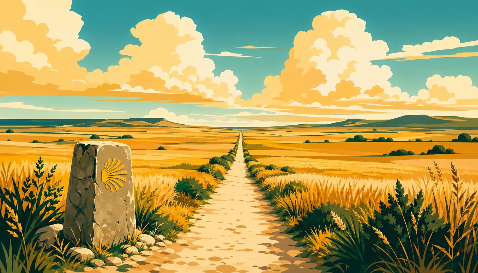 フランス人の道 pilgrimage route